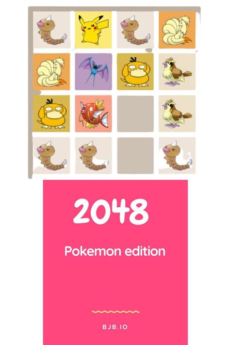 pokemon 2048 shiny|2048 pokemon mode.